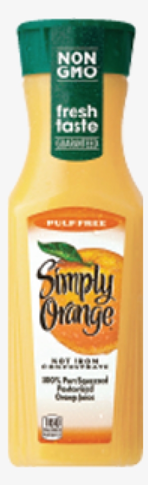 Simply Orange® Juice - Simply Orange Juice, Pulp Free - 11.5 Fl Oz Bottle