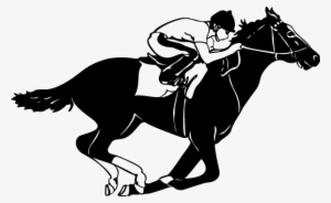 Horse Racing Decal