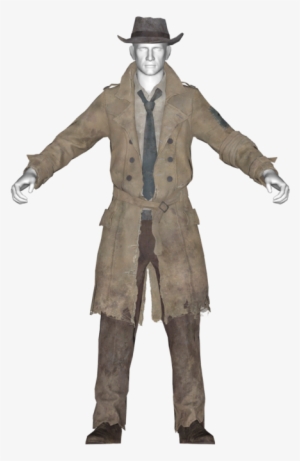 Faded Trench Coat - Fallout 4 Chinese Submarine Uniform