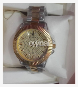Gold And Silver Rolex Watch - Analog Watch