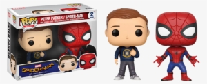 Peter Parker And Spider Man Us Exclusive Pop Vinyl - Funko Pop Peter Parker