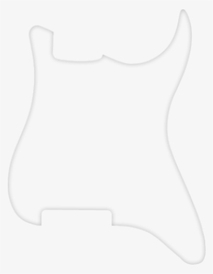 stratocaster pickguard template png
