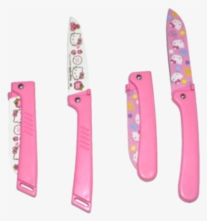 Hello Kitty Foldable Knives Available @ Harajukualien - Hello Kitty Knife Transparent