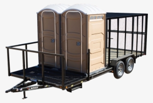 2018 lamar trailers porta potty trailer - porta john on trailer