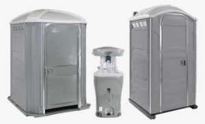 Portable Restrooms And Wash Stand - Polyjohn Portable Restroom Pjn3-1000 Aqua