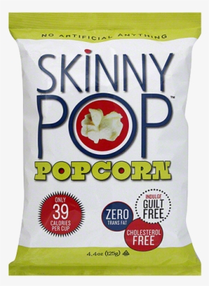 Skinnypop Starts With A Premium Popcorn - Skinny Pop Popcorn - 4.4 Oz Bag