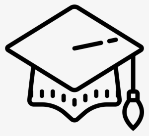 Graduation Cap Icon - Diploma Clipart