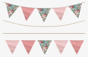 Flag Bunting, Party Banner, Pennant Garland - Banner Garland Png