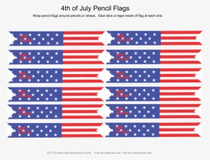4th Of July Celebration Flags - Flag Of The United States