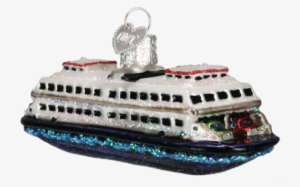Ferry Boat Png Image Background - Old World Christmas Ferry Glass Blown Ornament