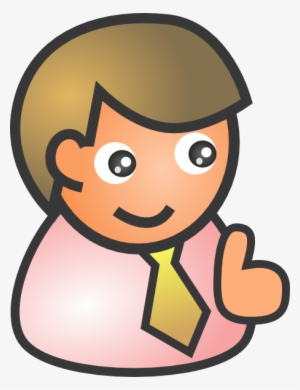 Business - Person Smiling Clipart