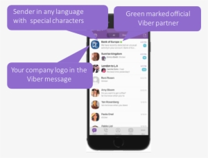 Apart From Your Logo And The 22 Characters To Define - Bulk Messages Viber Bank