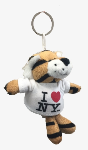 Love Ny Tiger Plush Key Chain