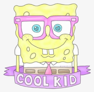 Cool, Overlay, And Cool Kid Image - Spongebob Png