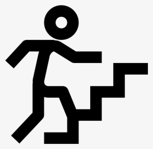 The Icon For "wakeup Hill On Stairs" Shows The Outline - Stairs