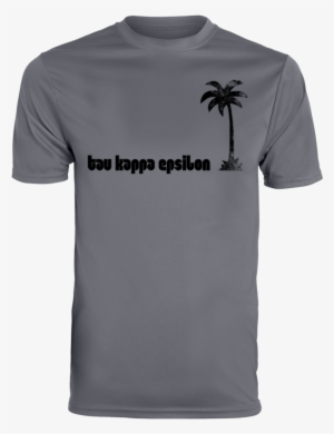 Tke Palm Tree Polyester T-shirt - Shirt