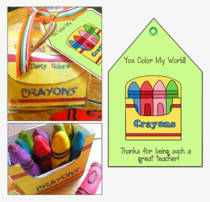 Teacher Appreciation Idea "crayon Box" - Teacher