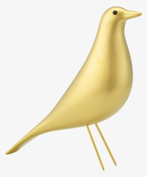 Eames House Bird In Gold Decorative Corner Png - Eames Bird Png