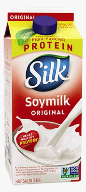 Silk Original Soymilk, Half Gallon - Soy Milk Vanilla
