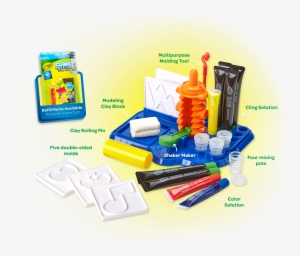 What's In The Cling Creator Box - Crayola Cling Creator