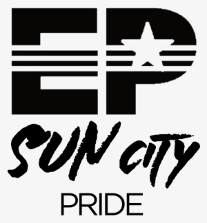 All White "ep Sun City Pride" W/ Text - Sun City Pride