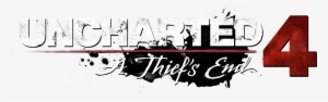 Uncharted 4 A Thief's End Logo