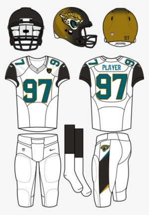 Nfl Team Logos - Jacksonville Jaguars Away Uniforms