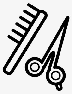 Scissors And Comb Vector - Scissors
