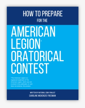 How To Prepare For The American Legion Oratorical Contest - Your Destiny Or Someone Else