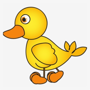 Duckling - 0shares - Side View Cartoon Duck