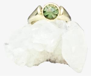 Oregon Sunstone Mountain Peak Unique Engagement Ring - Engagement Ring