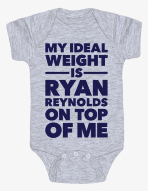 Ideal Weight Baby Onesy - Science Baby Onesies