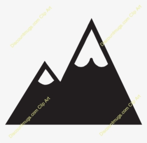 Image Result For Solid Mountain Peak Drawing - Mountain Clipart Free Black And White