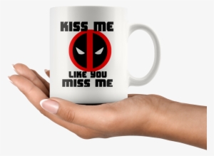 Deadpool Ryan Reynolds Movie Coffee Mug Kiss Me Mug - Mug