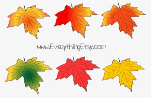 Fall Leaves A Little Early 5 Free Etsy Banners For - Large Fall Leaves Printable