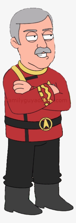 Spock Khan Scotty - Star Trek Family Guy Png