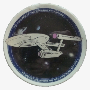 Original Starship Enterprise Mini Collector's Plate