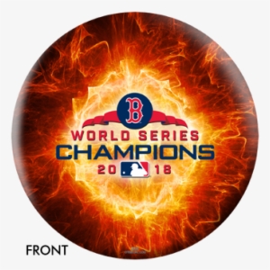 Otbb Boston Red Sox Bowling Ball 2018 World Series - Red Sox 2018 Champions