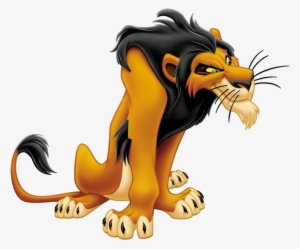 scar transparent - lion king characters scar