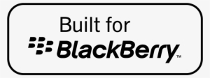 Built For Blackberry Logo - Blackberry Logo Png Transparent