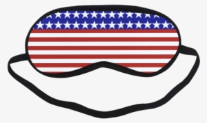 Usa Patriotic Stars & Stripes Sleeping Mask - Funny Sleep Masks