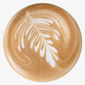 What's In Your Cup - Cappuccino From Top Png
