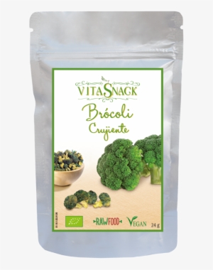 Brocoli Crujiente Snack Eco Vitasnack 24g - Vitasnack Organic Broccoli Crunch 24g