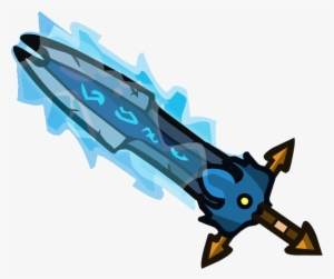 Ice Blade Of Gods - Helmet Heroes Swords