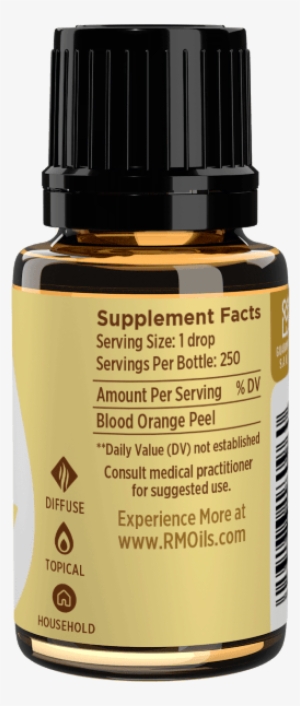 Blood Orange Essential Oil Turn - Rocky Mountain Oils - Lemongrass-15ml