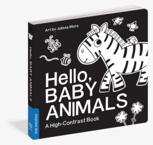 Hello, Baby Animals - Hello, Baby Animals: A High-contrast Book