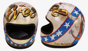 Evel Knievel Helmet - Evel Knievel Original Helmet