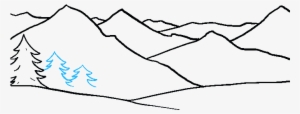 How To Draw Mountains Really Easy Drawing Tutorial - Drawing