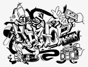 Picture Library Download Hip Hop Rapper Art - Graffitis Hip Hop Rap