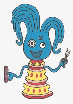 Hairdresser Octopus Blue - Parappa The Rapper Octopus Blue